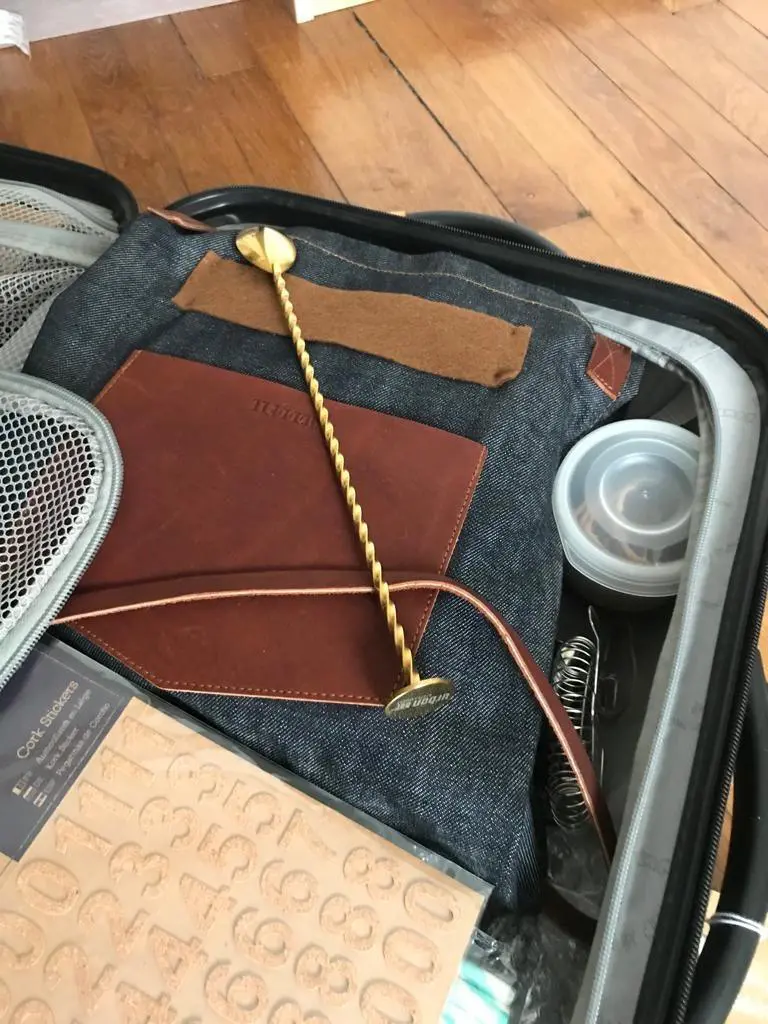 Valise de barman