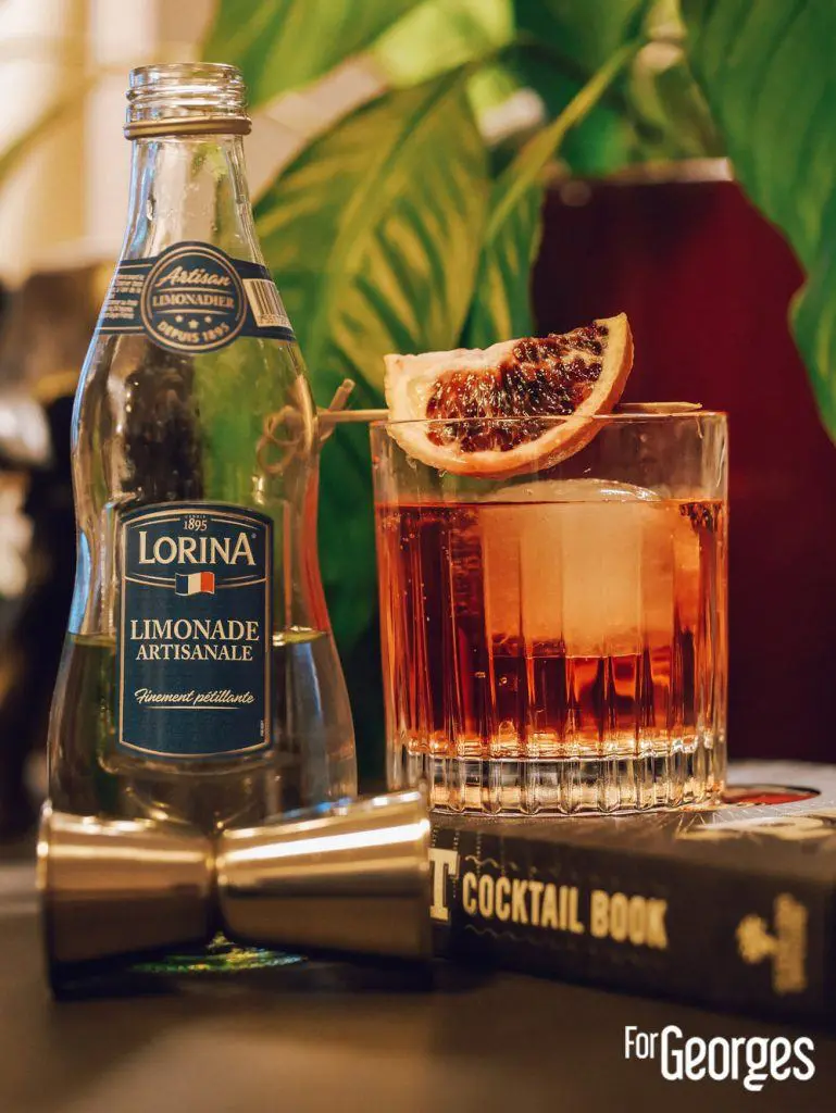 Cocktail à la limonade et au Bourbon