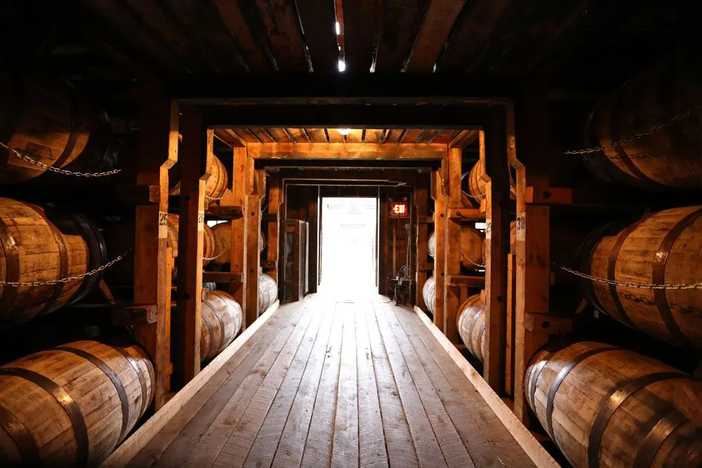 Maker's Mark fûts distillerie