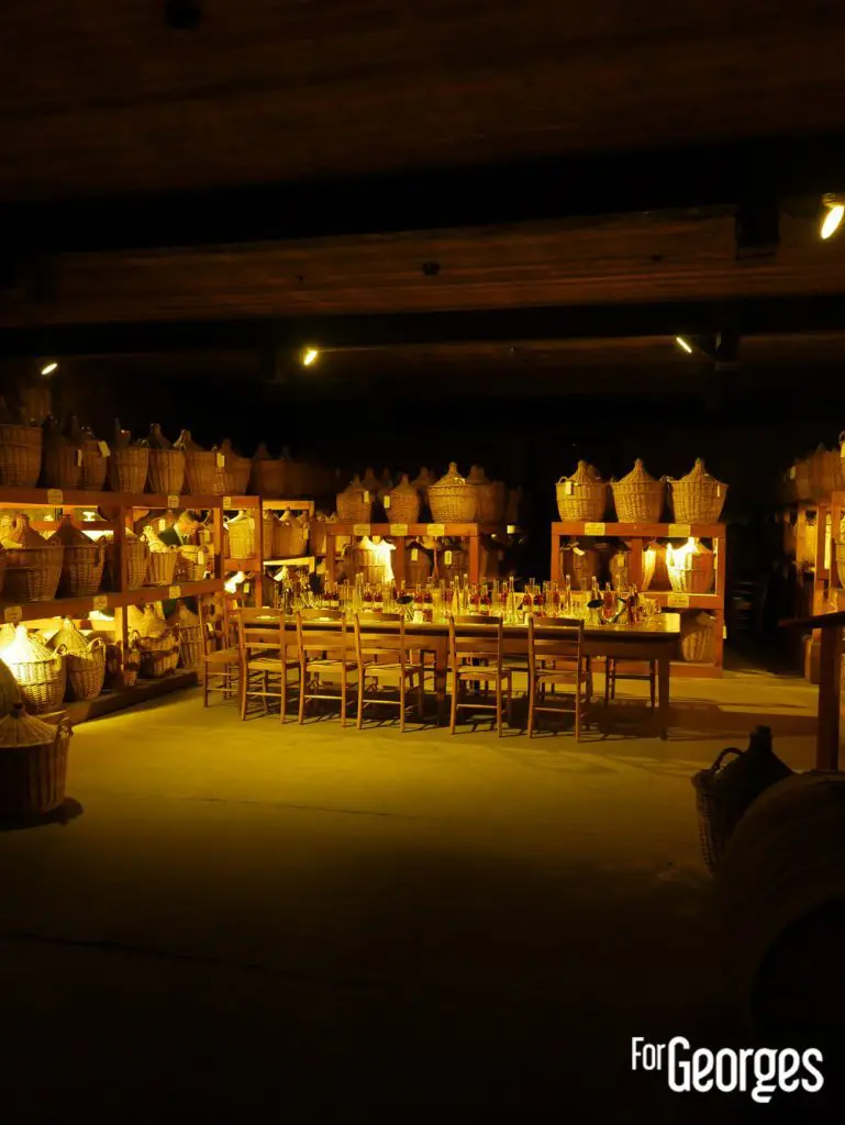 Salle assemblage Martell cognac