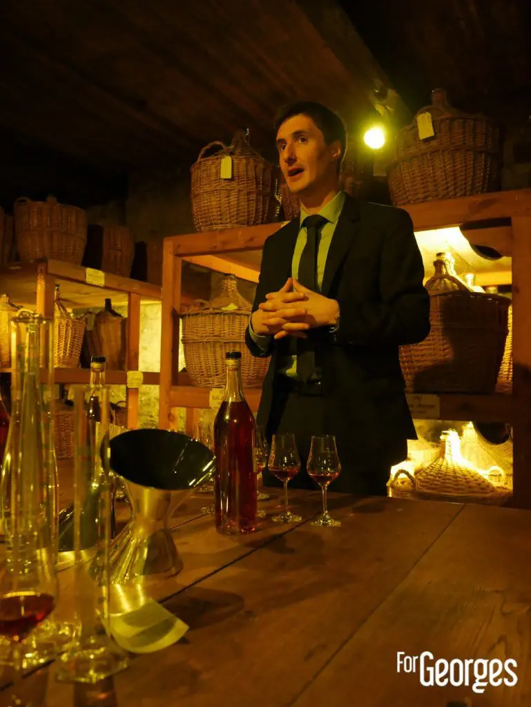 Christophe Valtaud maitre de chai Martell Cognac