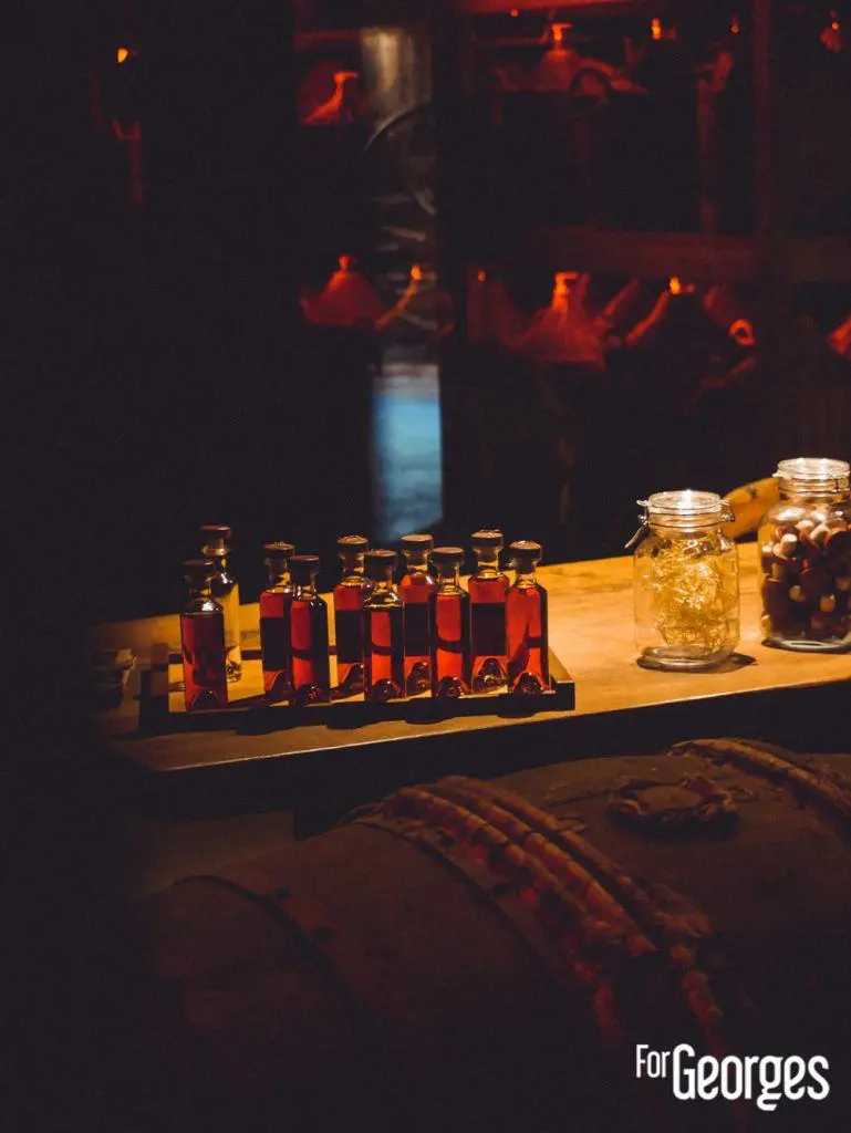 Salle assemblage Martell cognac