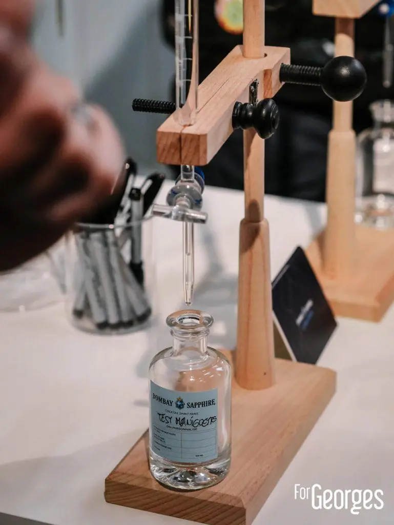 Bombay Sapphire création de gin cocktails Spirits