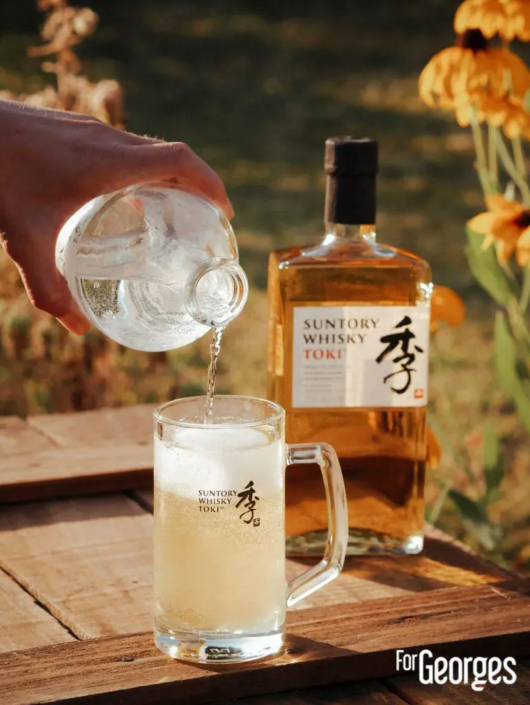 Recette highball whisky à base de toki whisky japonais