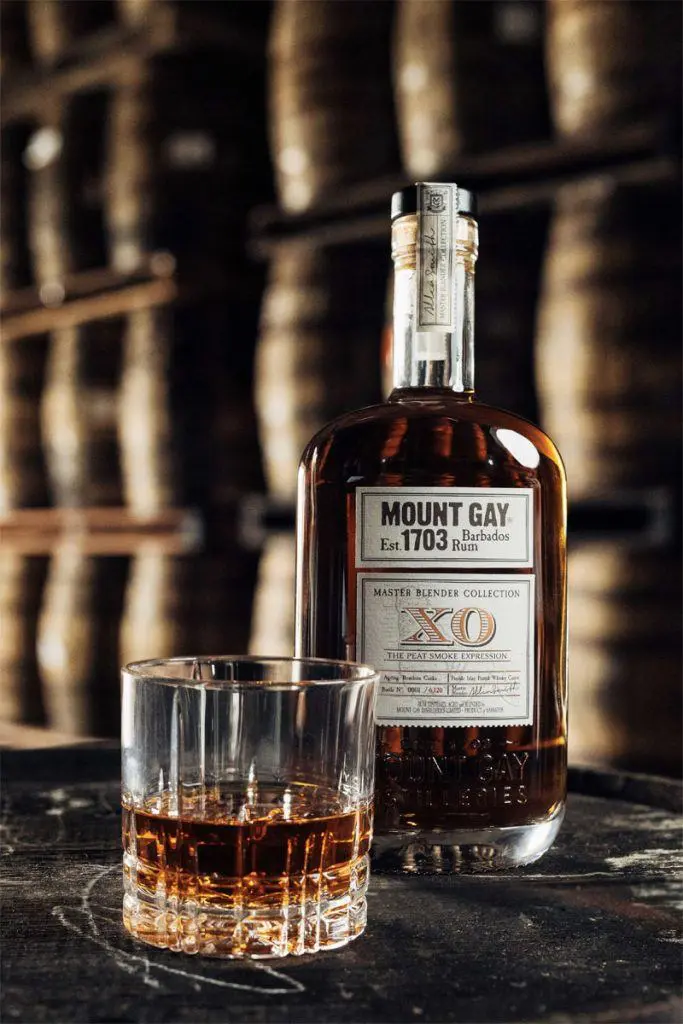 Mount Gay XO Peat smoke Expression