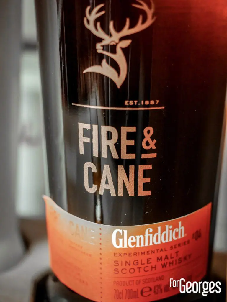 Coffret Experimental Series Glenfiddich Fire and Cane Whisky