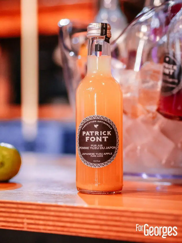Patrick Font Pur jus Pomme Yuzu du japon