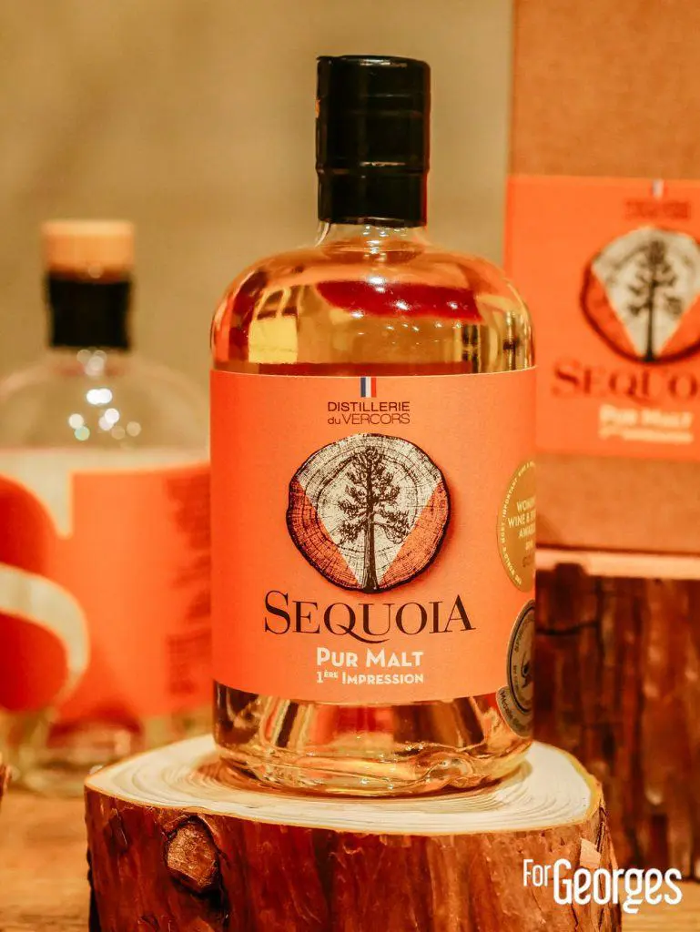 Sequoia Pure malt 1ere impression Distillerie du Vercors