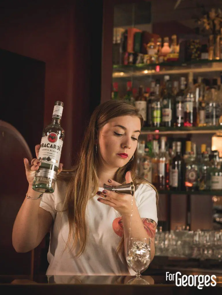 Préparation du cocktail Sensilla par Pauline Le Dily