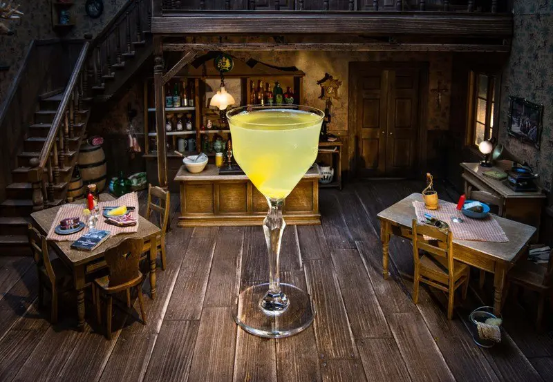 Gin Daisy avec Monkey 47