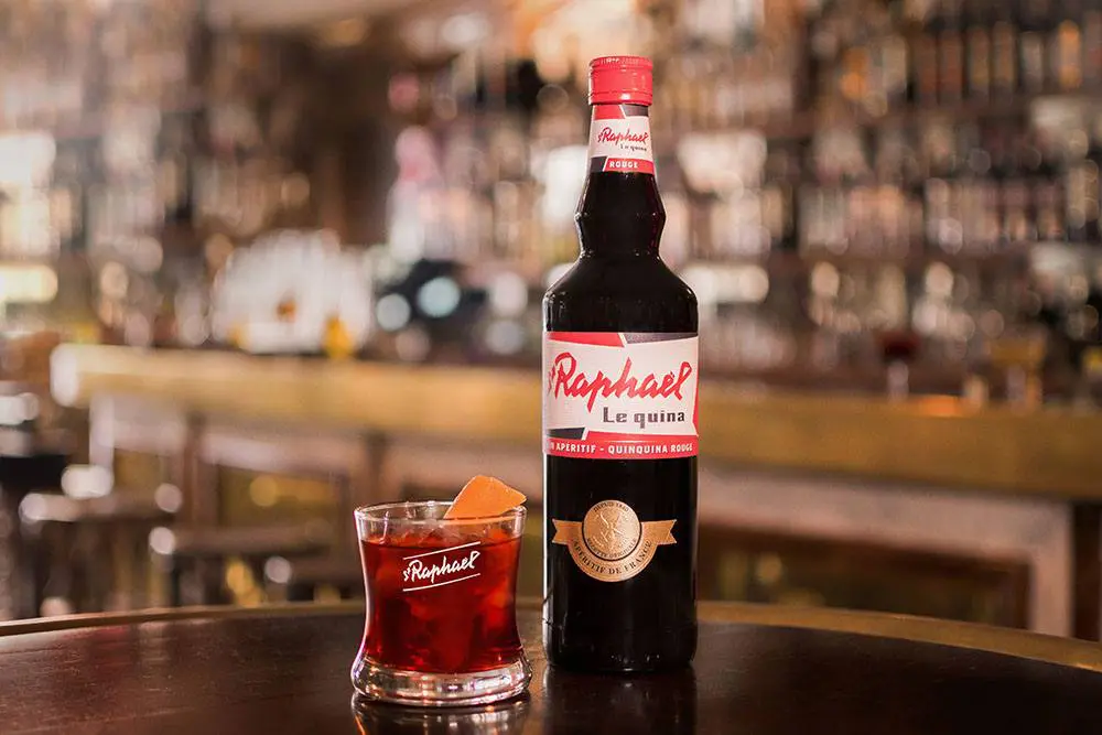 French Negroni Cocktail St Raphaël