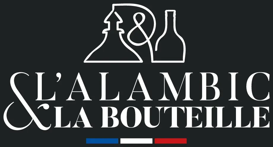 L'alambic et la bouteille Logo