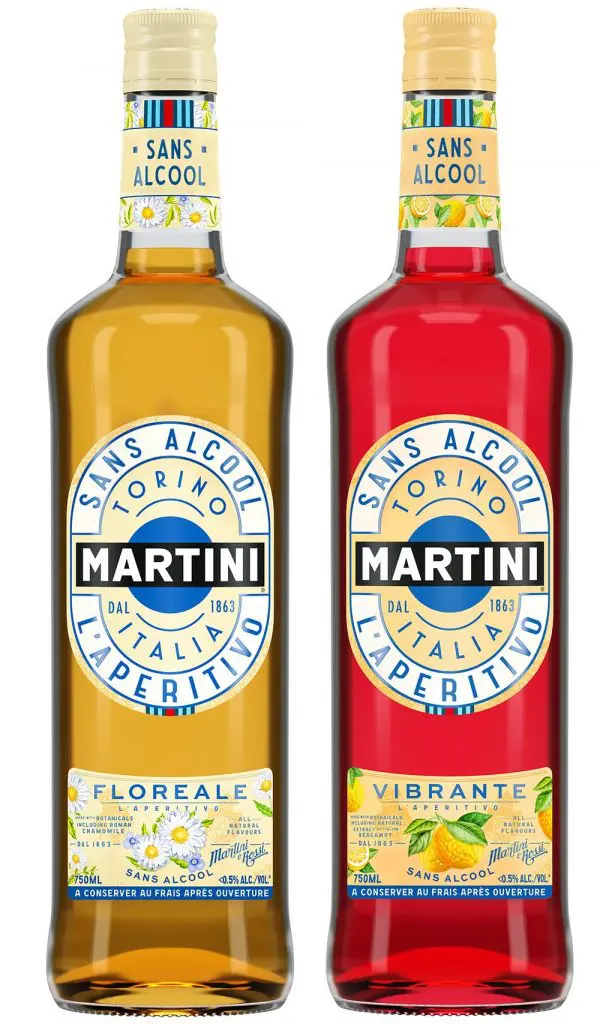 Martini Sans alcool, 2 références