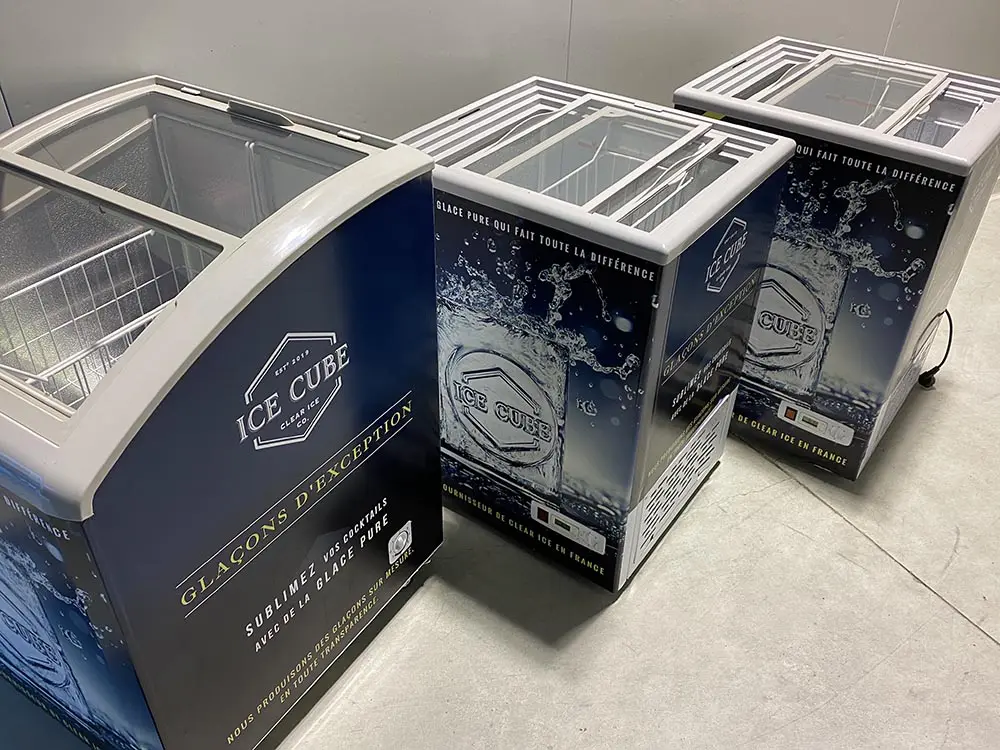 Congélateur IceCube pour caviste