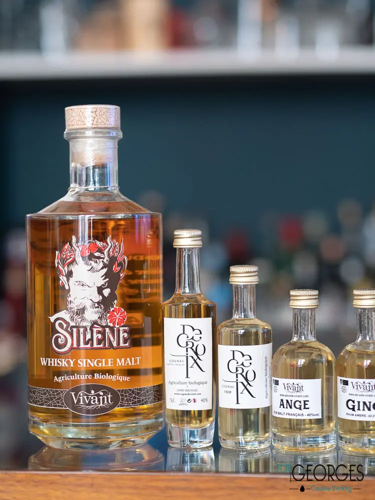 La gamme Alcools Vivants : spiritueux Bio