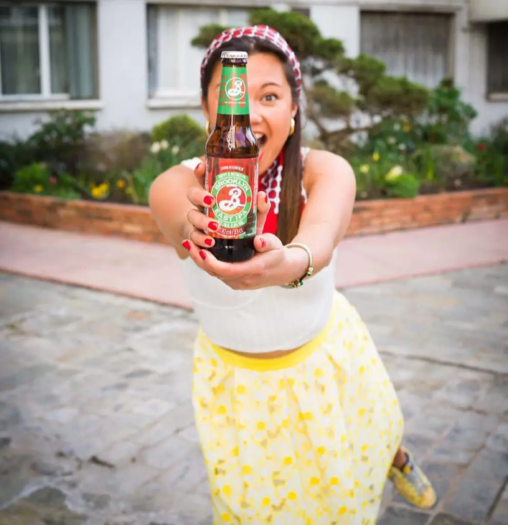 Agathe Tranduc, brand ambassadrice Brooklyn Brewery en France