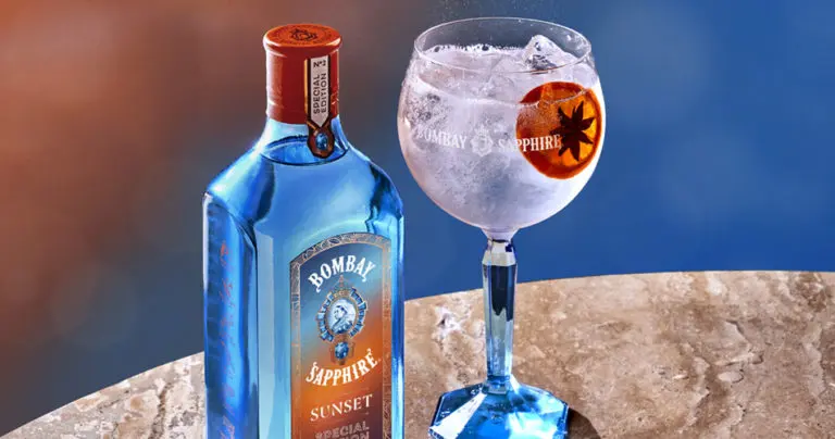 Bombay Sapphire Sunset