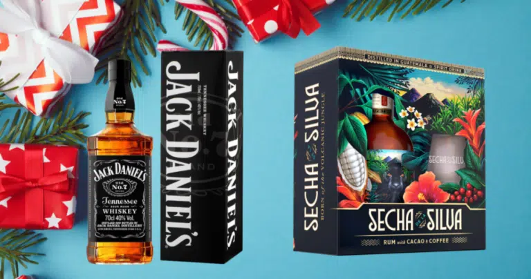 2 coffrets de fin d’année : Jack Daniel’s et Secha de la Silva. Coffret 2021
