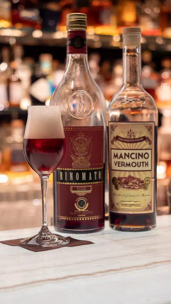 Cocktail aperitivo au Bulgari Hotel Paris