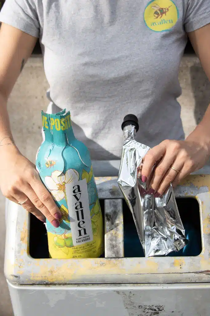 Bouteille en carton Avallen