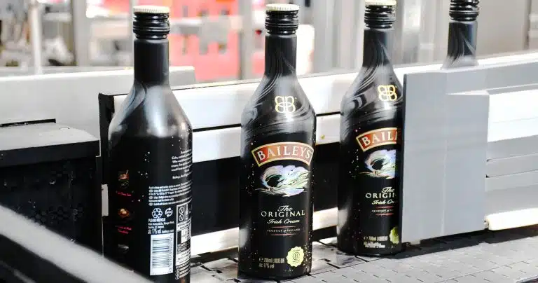bailey's bouteille en aluminium
