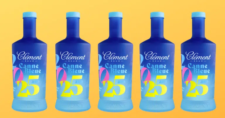 canne bleue 25 Rhum Clément