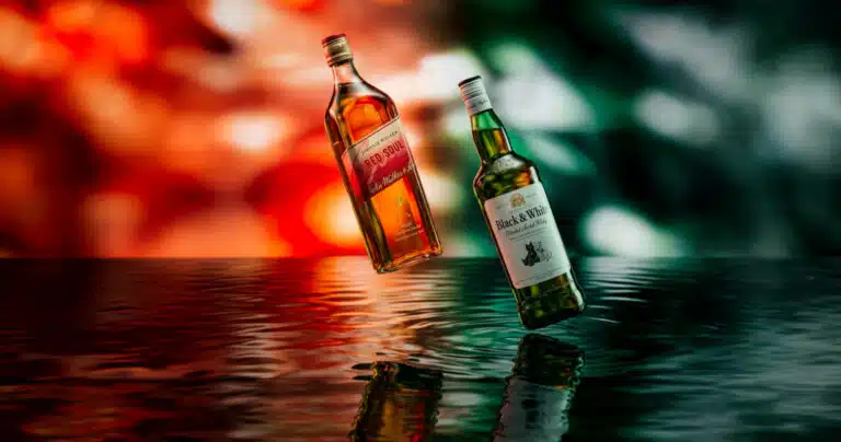 Red soul Black and White