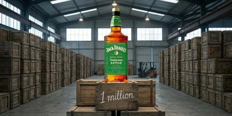 Jack Daniel’s Tennessee Apple franchit le million de caisses pour la première fois Jack Daniel's Apple