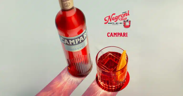 Negroni Week 2026 : Campari lance la 14e édition du 21 au 27 septembre Negroni Week 2026
