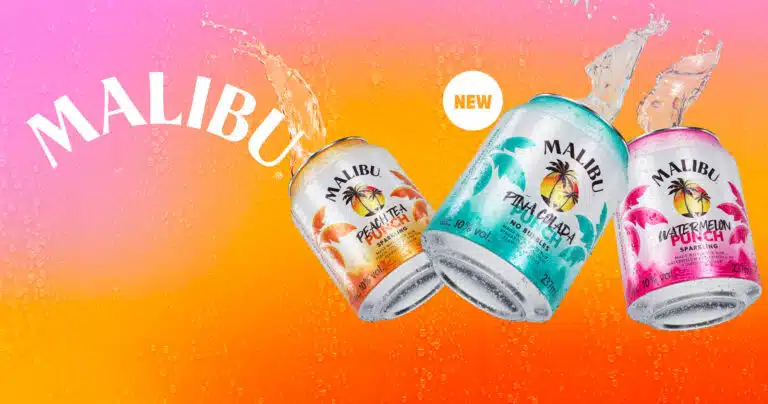 Malibu Punch : Malibu pousse ses cocktails en canette à 10 % Malibu Punch RTD